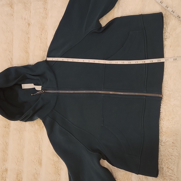 Lululemon Scuba Full Zip Oversized Hoodie in Green Jasper size M/L - Picture 14 of 17